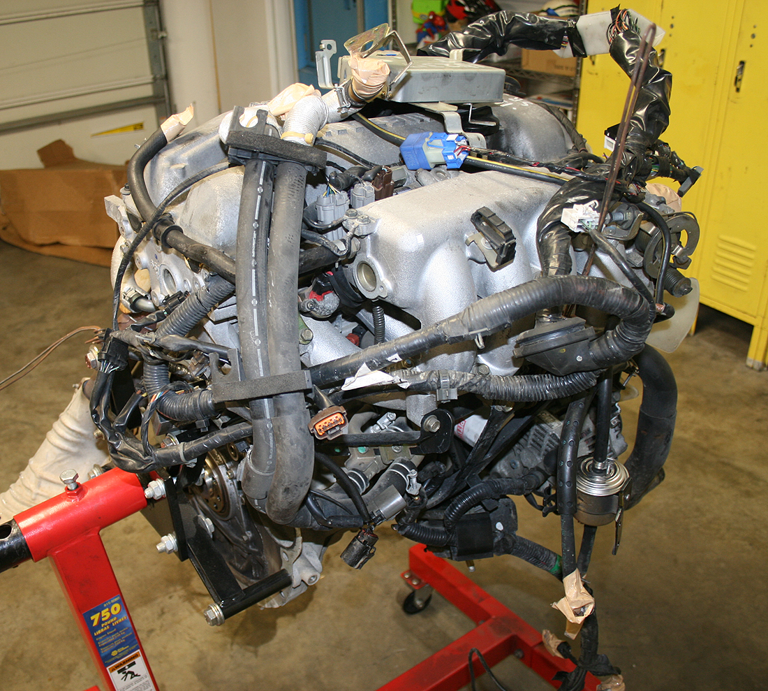 Akio’s SR20DE Engine On Stand 4 – SPRISO MOTORSPORTS